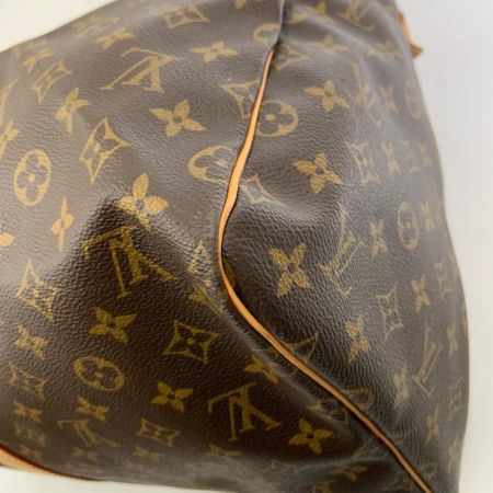  LOUIS VUITTON ルイヴィトン モノグラム キーポル55 ボストンバッグ M41424 ブラウン
