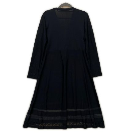  LEONARD レオナール レディース ロングカーディガン SIZE 40  ネイビー