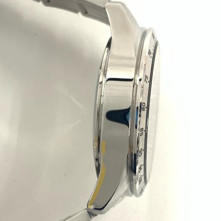  SEIKO セイコー スピリット クロノグラフ メンズ クォーツ 腕時計 KSN8T6C シルバー  x レッド