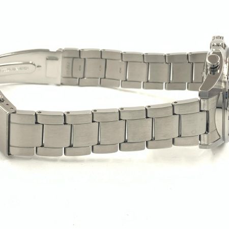  SEIKO セイコー スピリット クロノグラフ メンズ クォーツ 腕時計 KSN8T6C シルバー  x レッド