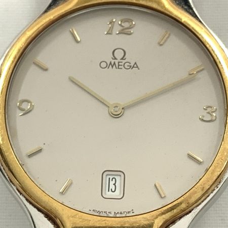  OMEGA オメガ Deville 55831708 クォーツ 腕時計 55831708 シルバー x ゴールド
