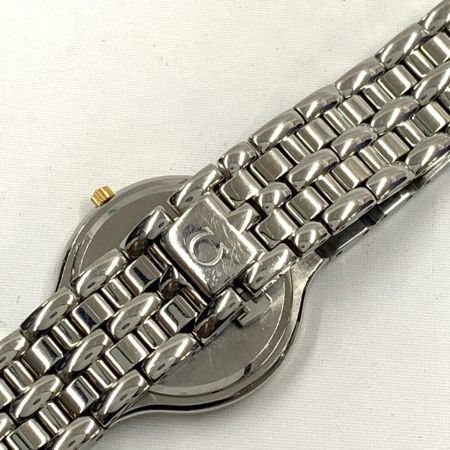  OMEGA オメガ Deville 55831708 クォーツ 腕時計 55831708 シルバー x ゴールド