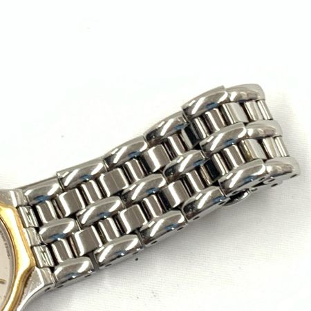  OMEGA オメガ Deville 55831708 クォーツ 腕時計 55831708 シルバー x ゴールド
