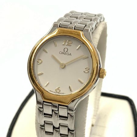  OMEGA オメガ DeVille デビル 55999206 クォーツ 腕時計  55999206 シルバー x ゴールド