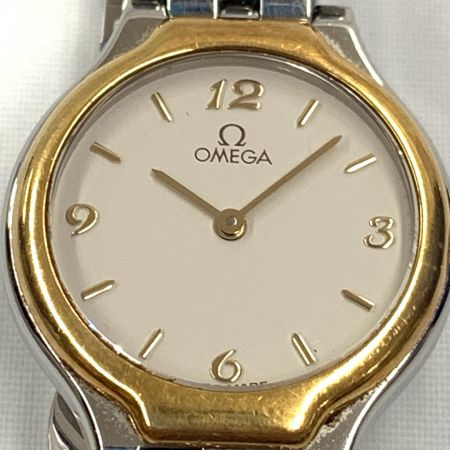  OMEGA オメガ DeVille デビル 55999206 クォーツ 腕時計  55999206 シルバー x ゴールド