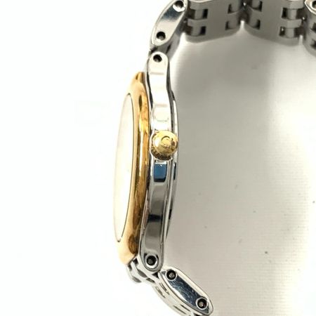  OMEGA オメガ DeVille デビル 55999206 クォーツ 腕時計  55999206 シルバー x ゴールド