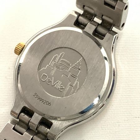  OMEGA オメガ DeVille デビル 55999206 クォーツ 腕時計  55999206 シルバー x ゴールド