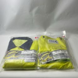 〇〇 弘進ゴム ブルゾン胴付ズボンセット 3L 未使用品 Sランク