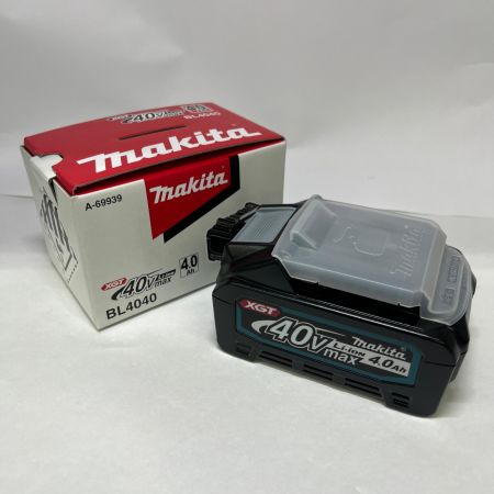  MAKITA マキタ バッテリー 未使用品 40v 4.0Ah BL4040 ブラック 未使用品