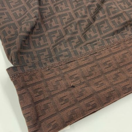  FENDI フェンディ ズッカ柄 ポロシャツ サイズ 表記サイズ 42 ブラウン