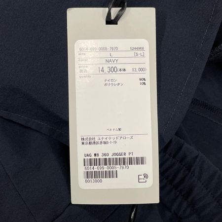  UNITED ARROWS GOLF ゴルフウエア メンズ パンツ サイズL  6014-699-0005 ネイビー