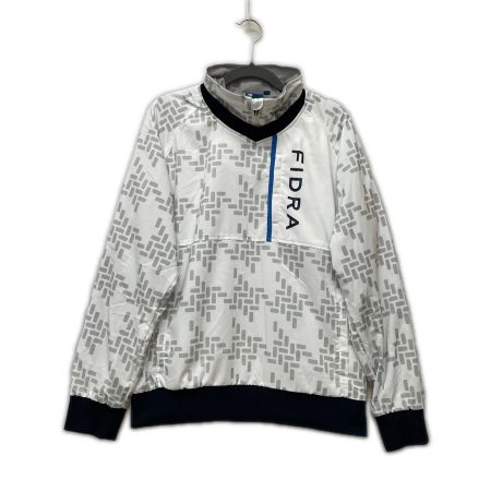  FIDRA フィドラ ゴルフウエア レディース プルオーバー SIZE XL FD5GUY02 ホワイト×グレー