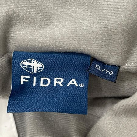  FIDRA フィドラ ゴルフウエア レディース プルオーバー SIZE XL FD5GUY02 ホワイト×グレー