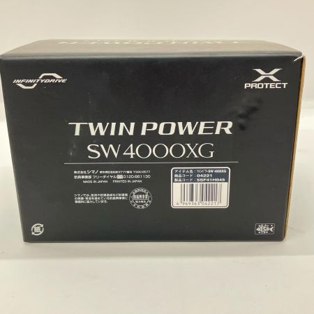  SHIMANO シマノ TWINPOWER 21 ツインパワーSW 4000XG 04221 スピニングリール