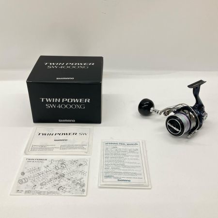  SHIMANO シマノ TWINPOWER 21 ツインパワーSW 4000XG 04221 スピニングリール