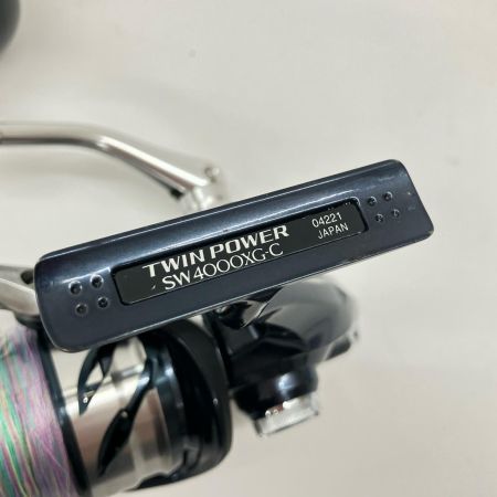  SHIMANO シマノ TWINPOWER 21 ツインパワーSW 4000XG 04221 スピニングリール