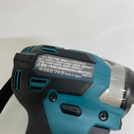  MAKITA マキタ 充電式インパクトドライバ 18V 6Ah バッテリ2本 充電器 ケース付 TD173DRGX 未使用品