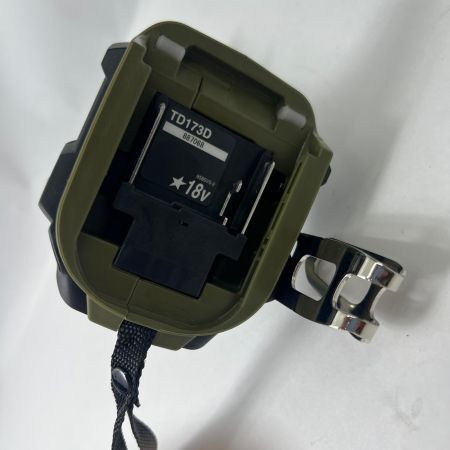  MAKITA マキタ 充電式インパクトドライバ 18V 6Ah バッテリ2本 充電器 ケース付 TD173DRGO 未使用品