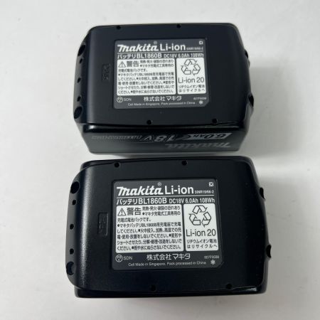  MAKITA マキタ 充電式インパクトドライバ 18V 6Ah バッテリ2本 充電器 ケース付 TD173DRGO 未使用品