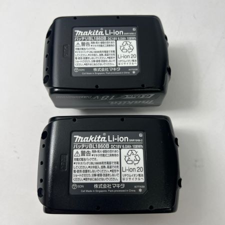  MAKITA マキタ 充電式インパクトドライバ 18V 6Ah バッテリ2本 充電器 ケース付 TD173DRGO 未使用品