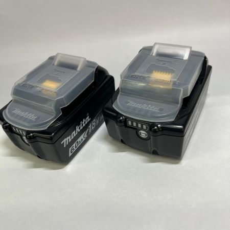  MAKITA マキタ 充電式インパクトドライバ 18V 6Ah バッテリ2本 充電器 ケース付 TD173D ブルー 未使用品