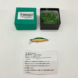 〇〇 I's wood work's アイズウッドワークス 裏葉月45S ルアー ミノー 未使用品 Sランク