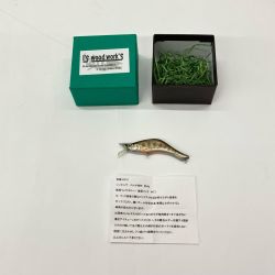 〇〇 I's wood work's アイズウッドワークス 疾風55FS ルアー ミノー 未使用品 Sランク