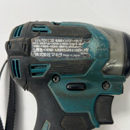  MAKITA マキタ インパクトドライバ 18v  TD173D 充電池1個 
