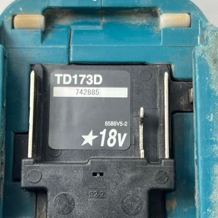  MAKITA マキタ インパクトドライバ 18v  TD173D 充電池1個 