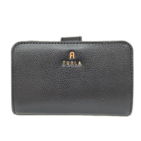  FURLA フルラ レディース 二つ折り財布 カメリア コンパクトウォレット WP00314 NERO(ネロ)