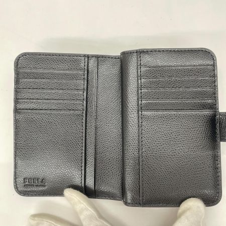  FURLA フルラ レディース 二つ折り財布 カメリア コンパクトウォレット WP00314 NERO(ネロ)
