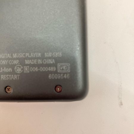  SONY ソニー WALKMAN ウォークマン ポータブル プレーヤー NW-S315