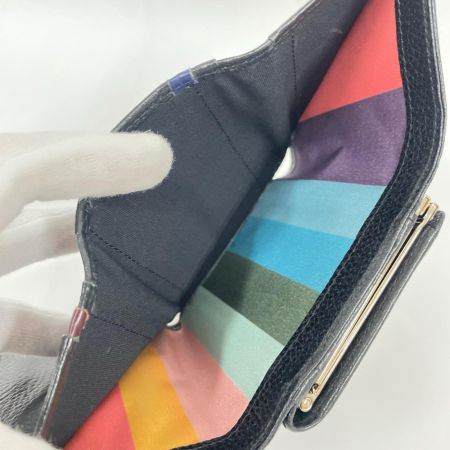 Paul Smith ポールスミス レディース 3つ折り財布 がま口 PWD234 ブラック