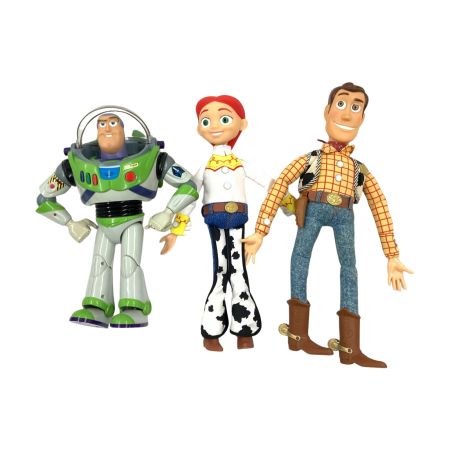  TAKARATOMY タカラトミー トイストーリー ウッディ バズライトイヤー ジェシー 3体 まとめ セット THINKWAY製 TOMY製 