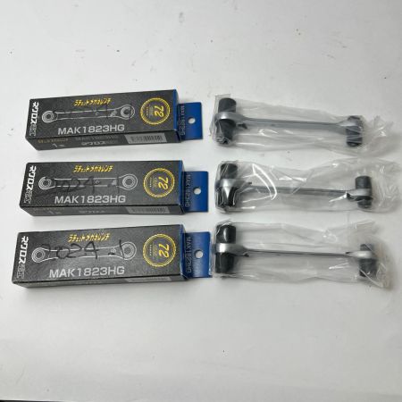   ラチェットメガネレンチ 8mm/10mm/12mm/13mm MAK1823HG 未使用品