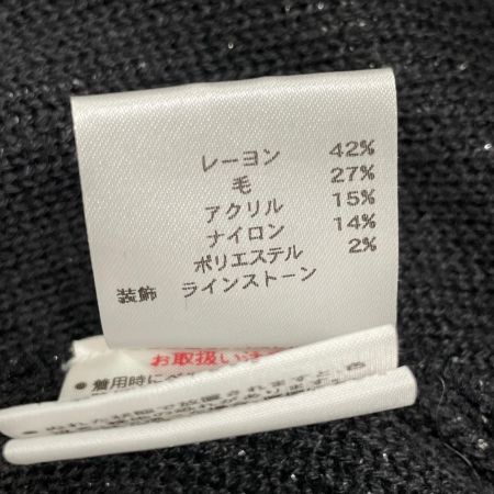 LEONARD レオナール レディース ボレロ SIZE 40 ブラック