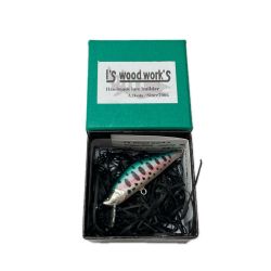 〇〇 I's wood work's アイズウッドワークス trgger50S ルアー ミノー 未使用品 Sランク