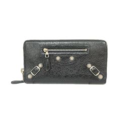 〇〇 BALENCIAGA バレンシアガ レディース 長財布 クラシックコンチネンタル ロングウォレット 253054 ブラック Bランク