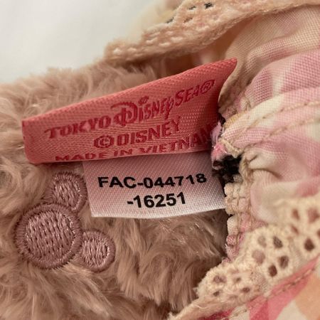   ぬいぐるみバッジ 2017年東京ディズニーシー限定 スウィートダッフィー ダッフィー&シェリーメイ