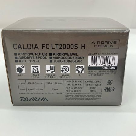  DAIWA ダイワ CALDIA 25 カルディア LT 2000S-H 00060402 スピニングリール