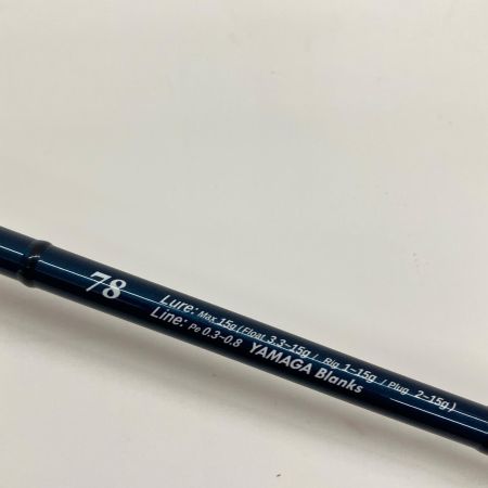 YAMAGA Blanks ヤマス ブルーカレント BlueCurrent 3 78 オフショアロッド