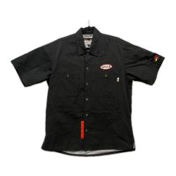 CLAY SMITH クレイスミス メンズ シャツジャケット 脊髄・胸部パッド標準装備 SIZE S CSY-5054RS ブラック Aランク