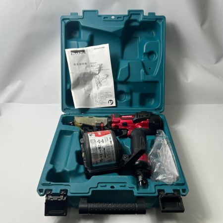  MAKITA マキタ 65mm 高圧 釘打機 AN633H レッド