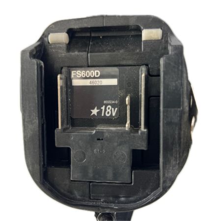 MAKITA マキタ 充電式スクリュードライバ(黒)18Ｖ バッテリアダプタ（BAP18) ケース付き FS600D ブラック 程度Ｂ