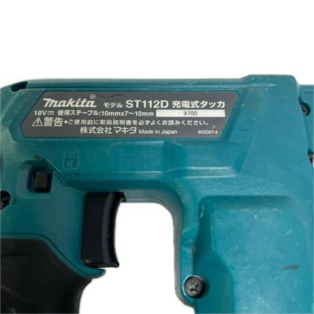  MAKITA マキタ 充電式タッカ(RT線)(本体のみ/バッテリー・充電器別売) ST112D グリーン 程度Ｂ