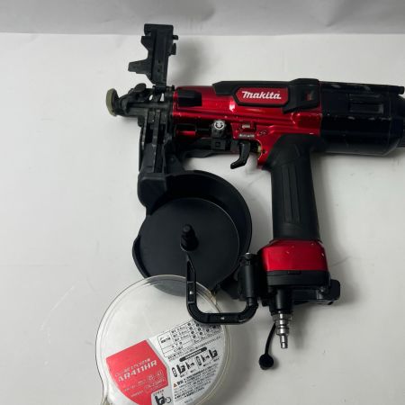  MAKITA マキタ 高圧エアビス打ち機 ボード用ビス41mm AR411HR レッド