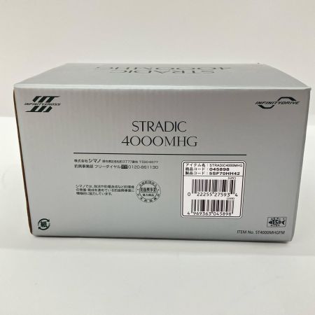  SHIMANO シマノ STRADIC 23 ストラディック 4000MHG 045898 スピニングリール
