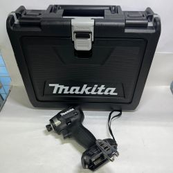 〇〇 MAKITA マキタ 充電式インパクトドライバ 18V 6Ah  ケース付 TD173DRGX ブラック 未使用品 Sランク