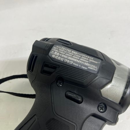  MAKITA マキタ 充電式インパクトドライバ 18V 6Ah  ケース付 TD173DRGX ブラック 未使用品
