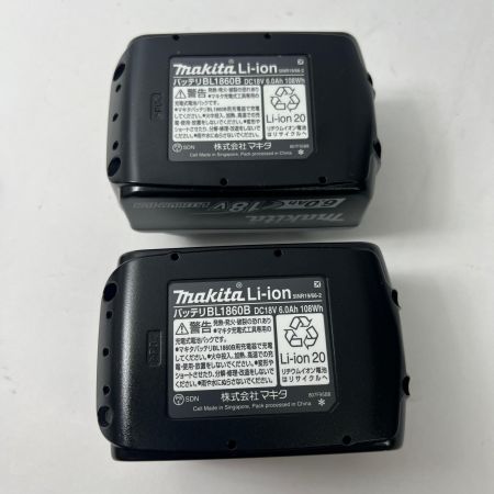  MAKITA マキタ 充電式インパクトドライバ 18V 6Ah バッテリ2本 充電器 ケース付 TD173DRGX オリーブ 未使用品
